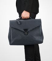Bottega Veneta® Light Tourmaline Intrecciato VN Briefcase Bottega Veneta® Light Tourmaline Intrecciato VN Briefcase
