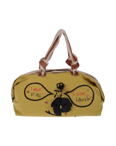 ZOOM LANVIN - Large fabric bag