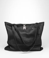 Bottega Veneta® Nero Washed Vintage Calf Tote Bottega Veneta® Nero Washed Vintage Calf Tote