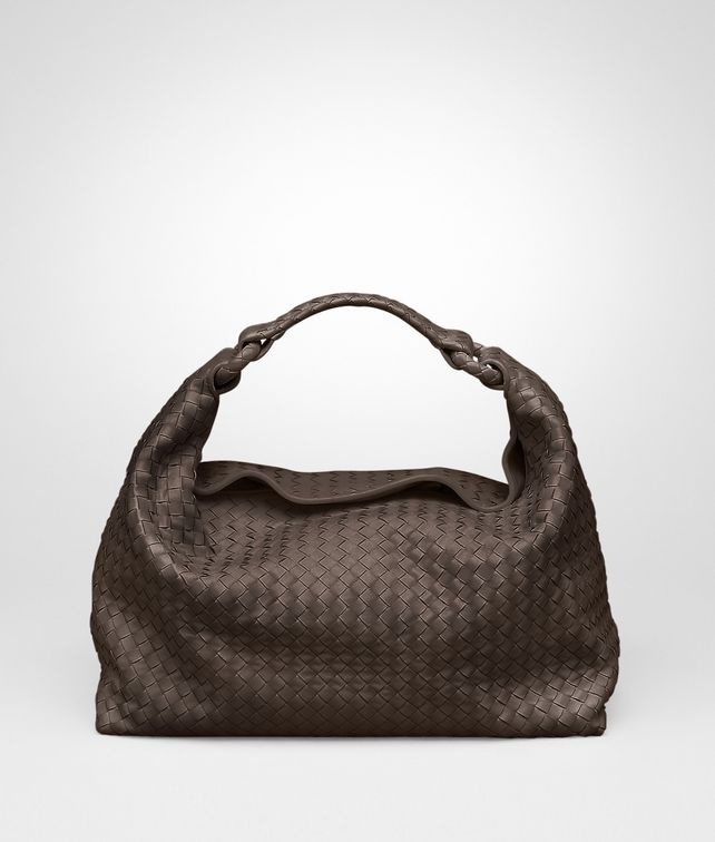 BOTTEGA VENETA Edoardo Light Calf Intrecciato Sloane Bag Shoulder or hobo bag D fp