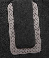 Bottega Veneta® Nero Buffalo Leather Metal Briefcase Bottega Veneta® Nero Buffalo Leather Metal Briefcase