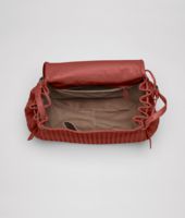 Bottega Veneta® Brique Intrecciato Nappa Cross Body Bag Bottega Veneta® Brique Intrecciato Nappa Cross Body Bag