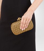Bottega Veneta® Intreccio Oro Bruciato Knot Bottega Veneta® Intreccio Oro Bruciato Knot