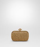 Bottega Veneta® Intreccio Oro Bruciato Knot Bottega Veneta® Intreccio Oro Bruciato Knot