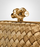 Bottega Veneta® Intreccio Oro Bruciato Knot Bottega Veneta® Intreccio Oro Bruciato Knot