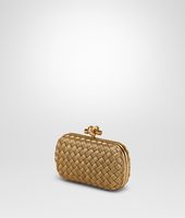 Bottega Veneta® Intreccio Oro Bruciato Knot Bottega Veneta® Intreccio Oro Bruciato Knot