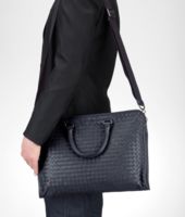 Bottega Veneta® Tourmaline Intrecciato Light Calf Briefcase Bottega Veneta® Tourmaline Intrecciato Light Calf Briefcase