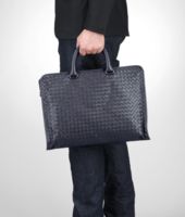 Bottega Veneta® Tourmaline Intrecciato Light Calf Briefcase Bottega Veneta® Tourmaline Intrecciato Light Calf Briefcase