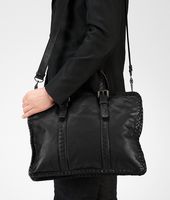 Bottega Veneta® Waxed Leather Briefcase Bottega Veneta® Waxed Leather Briefcase