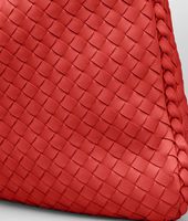 Bottega Veneta® New Red Intrecciato Nappa Large Veneta Bottega Veneta® New Red Intrecciato Nappa Large Veneta
