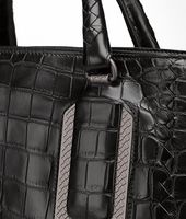 Bottega Veneta® Soft Crocodile Briefcase Bottega Veneta® Soft Crocodile Briefcase