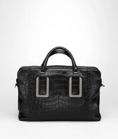 Bottega Veneta® Soft Crocodile Briefcase Bottega Veneta® Soft Crocodile Briefcase
