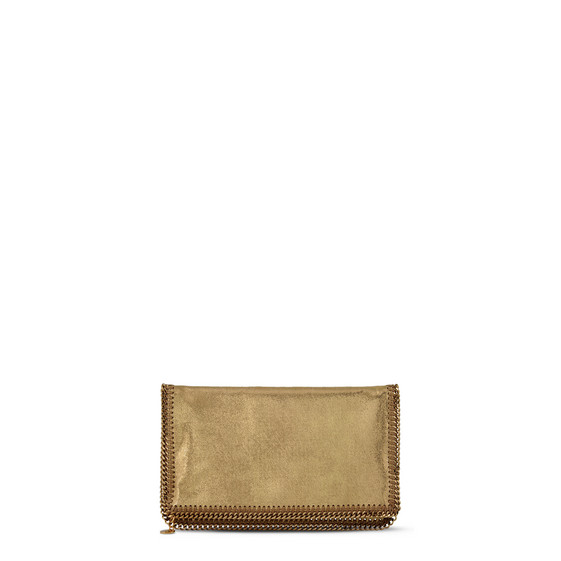 Stella McCartney, Falabella Chamois Fold Over Clutch
