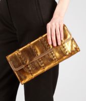 Bottega Veneta® Oro Bruciato Ayers Clutch Bottega Veneta® Oro Bruciato Ayers Clutch