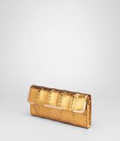 Bottega Veneta® Oro Bruciato Ayers Clutch Bottega Veneta® Oro Bruciato Ayers Clutch