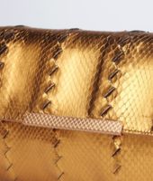 Bottega Veneta® Oro Bruciato Ayers Clutch Bottega Veneta® Oro Bruciato Ayers Clutch