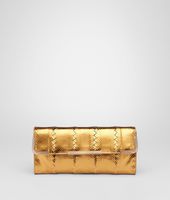 Bottega Veneta® Oro Bruciato Ayers Clutch Bottega Veneta® Oro Bruciato Ayers Clutch