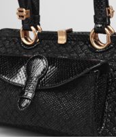Bottega Veneta® Nero Raffia Wool Ayers Palermo Bag Bottega Veneta® Nero Raffia Wool Ayers Palermo Bag