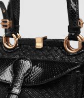 Bottega Veneta® Nero Raffia Wool Ayers Palermo Bag Bottega Veneta® Nero Raffia Wool Ayers Palermo Bag