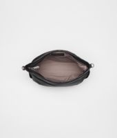 Bottega Veneta® Cross Body Bag aus gewachstem Leder und weichem Kaimanleder Nero Bottega Veneta® Cross Body Bag aus gewachstem Leder und weichem Kaimanleder Nero