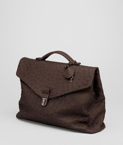 BOTTEGA VENETA - Ostrich Briefcase