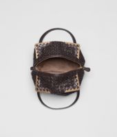 Bottega Veneta® Ebano Nero Intreccio Tricot Wool Bag Bottega Veneta® Ebano Nero Intreccio Tricot Wool Bag