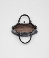 Bottega Veneta® Twin Tasche aus Karung, Ayers und Rochenleder Nero Bottega Veneta® Twin Tasche aus Karung, Ayers und Rochenleder Nero