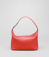 Bottega Veneta® New Red Intrecciato Nappa Bag Bottega Veneta® New Red Intrecciato Nappa Bag