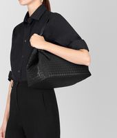 Bottega Veneta® Nero Intrecciato Nappa Tote Bottega Veneta® Nero Intrecciato Nappa Tote