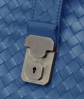 Bottega Veneta® Électrique Intrecciato Light Calf Roma Bag Bottega Veneta® Électrique Intrecciato Light Calf Roma Bag