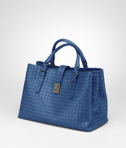 BOTTEGA VENETA - Électrique Intrecciato Light Calf Roma Bag