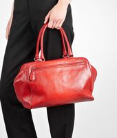 Bottega Veneta® Brera Tasche aus Madras Sfumato Fraise New Red Bottega Veneta® Brera Tasche aus Madras Sfumato Fraise New Red