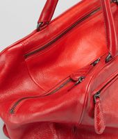 Bottega Veneta® Brera Tasche aus Madras Sfumato Fraise New Red Bottega Veneta® Brera Tasche aus Madras Sfumato Fraise New Red