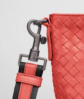 Bottega Veneta® New Red Intrecciato VN Cross Body Messenger Bottega Veneta® New Red Intrecciato VN Cross Body Messenger