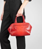 Bottega Veneta® Brera Tasche aus Madras Sfumato Fraise New Red Bottega Veneta® Brera Tasche aus Madras Sfumato Fraise New Red