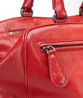 Bottega Veneta® Brera Tasche aus Madras Sfumato Fraise New Red Bottega Veneta® Brera Tasche aus Madras Sfumato Fraise New Red