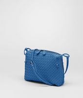 Bottega Veneta® Électrique Intrecciato Nappa Cross Body Bag Bottega Veneta® Électrique Intrecciato Nappa Cross Body Bag