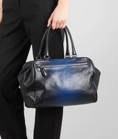Bottega Veneta® Brera Tasche aus Madras Sfumato Prusse Electrique Bottega Veneta® Brera Tasche aus Madras Sfumato Prusse Electrique