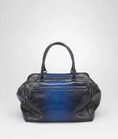 Bottega Veneta® Brera Tasche aus Madras Sfumato Prusse Electrique Bottega Veneta® Brera Tasche aus Madras Sfumato Prusse Electrique