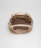 Bottega Veneta® Walnut Intrecciato Nappa Campana Bag Bottega Veneta® Walnut Intrecciato Nappa Campana Bag