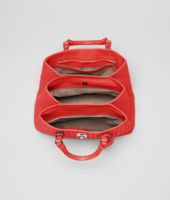 Bottega Veneta® New Red Intrecciato Light Calf Roma Bag Bottega Veneta® New Red Intrecciato Light Calf Roma Bag