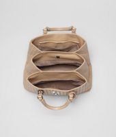 Bottega Veneta® Walnut Intrecciato Light Calf Roma Bag Bottega Veneta® Walnut Intrecciato Light Calf Roma Bag