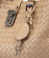 Bottega Veneta® Walnut Intrecciato Light Calf Roma Bag Bottega Veneta® Walnut Intrecciato Light Calf Roma Bag