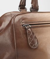 Bottega Veneta® Edoardo Walnut Madras sfumato Brera Bag Bottega Veneta® Edoardo Walnut Madras sfumato Brera Bag