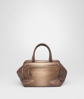 Bottega Veneta® Edoardo Walnut Madras sfumato Brera Bag Bottega Veneta® Edoardo Walnut Madras sfumato Brera Bag