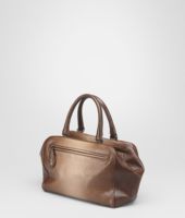 Bottega Veneta® Edoardo Walnut Madras sfumato Brera Bag Bottega Veneta® Edoardo Walnut Madras sfumato Brera Bag
