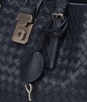 Bottega Veneta® Prusse Intrecciato Light Calf Roma Bag Bottega Veneta® Prusse Intrecciato Light Calf Roma Bag