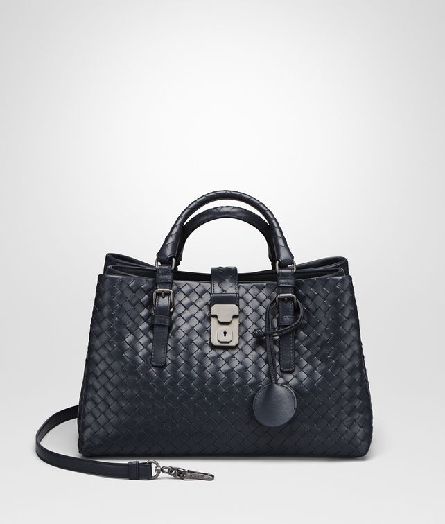 Prusse Intrecciato Light Calf Roma Bag Prusse Intrecciato Light Calf Roma Bag