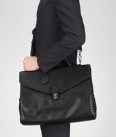 Bottega Veneta® Nero VN Briefcase Bottega Veneta® Nero VN Briefcase