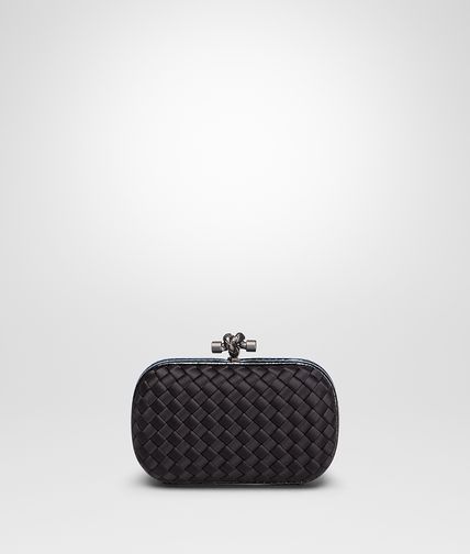 BOTTEGA VENETA - Nero Intreccio Impero Ayers Knot